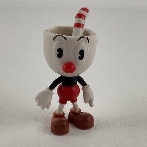 Cuphead Don't Deal With Devil 3" PVC Action Figure Topper Video Game Character